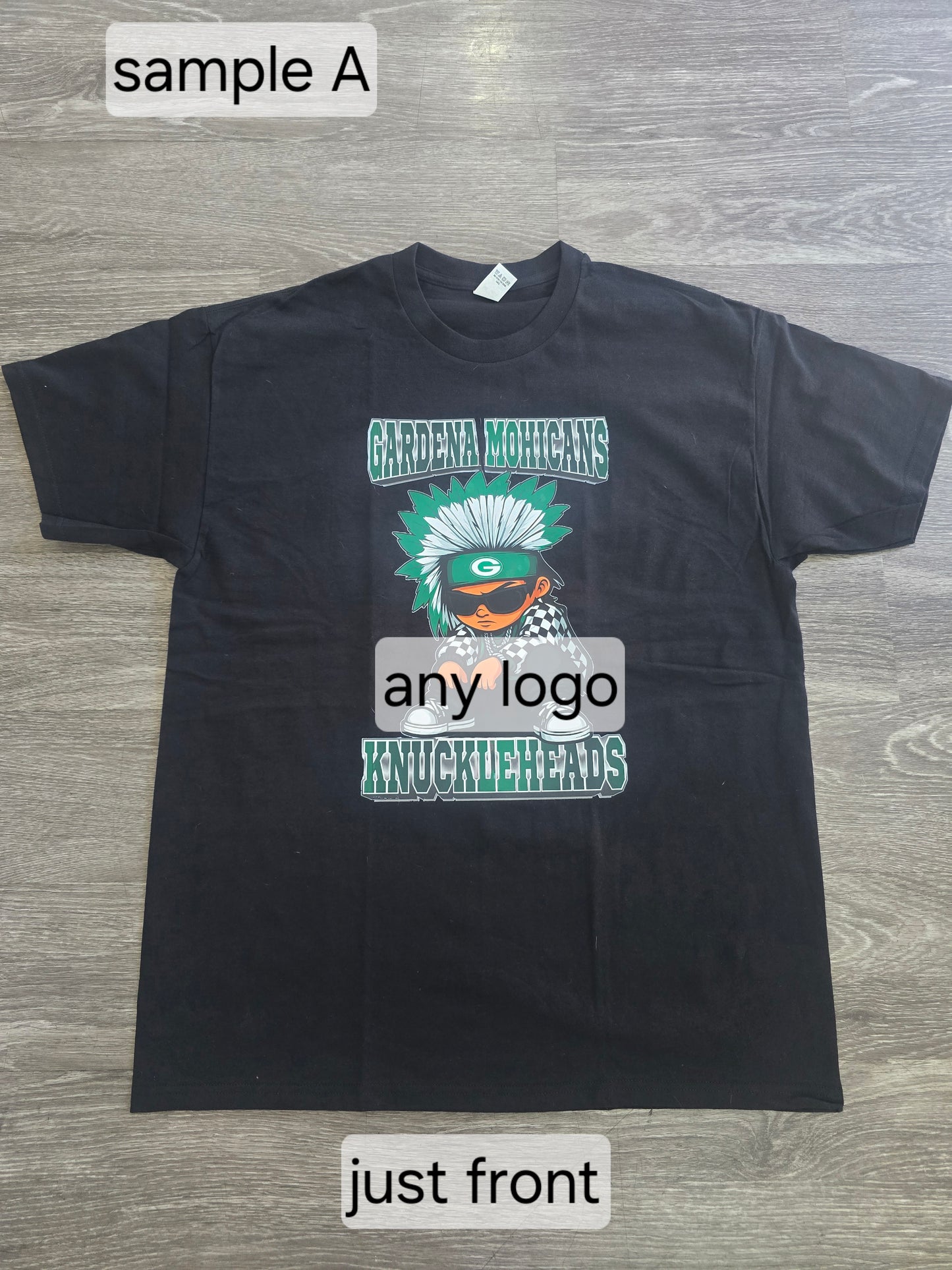 Custom Shirt Front Design Only