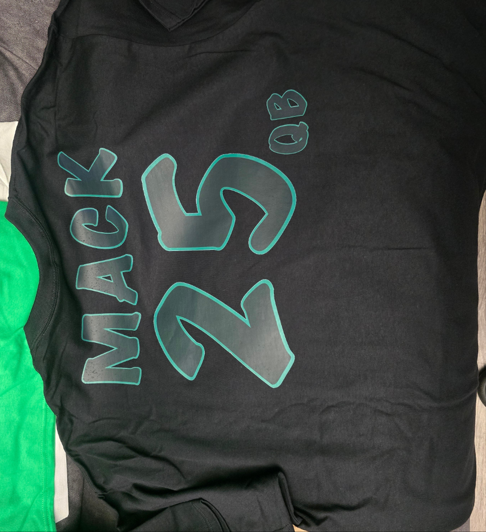 Custom Shirt Front and Back Design