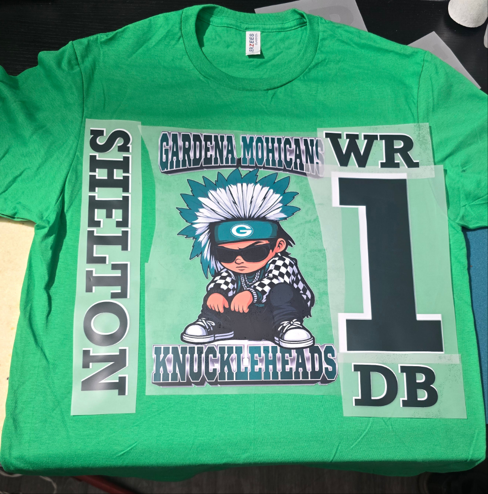 Custom Shirt Front and Back Design