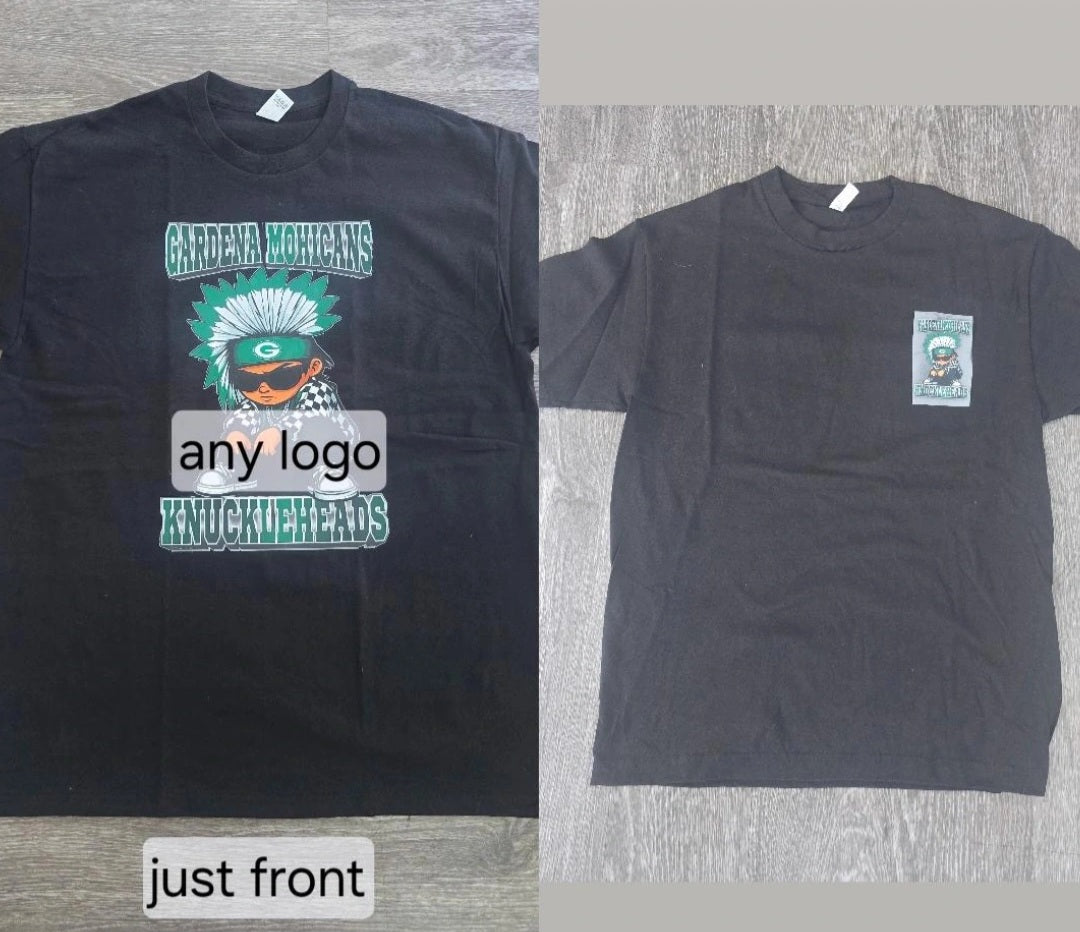 Custom Shirt Front Design Only