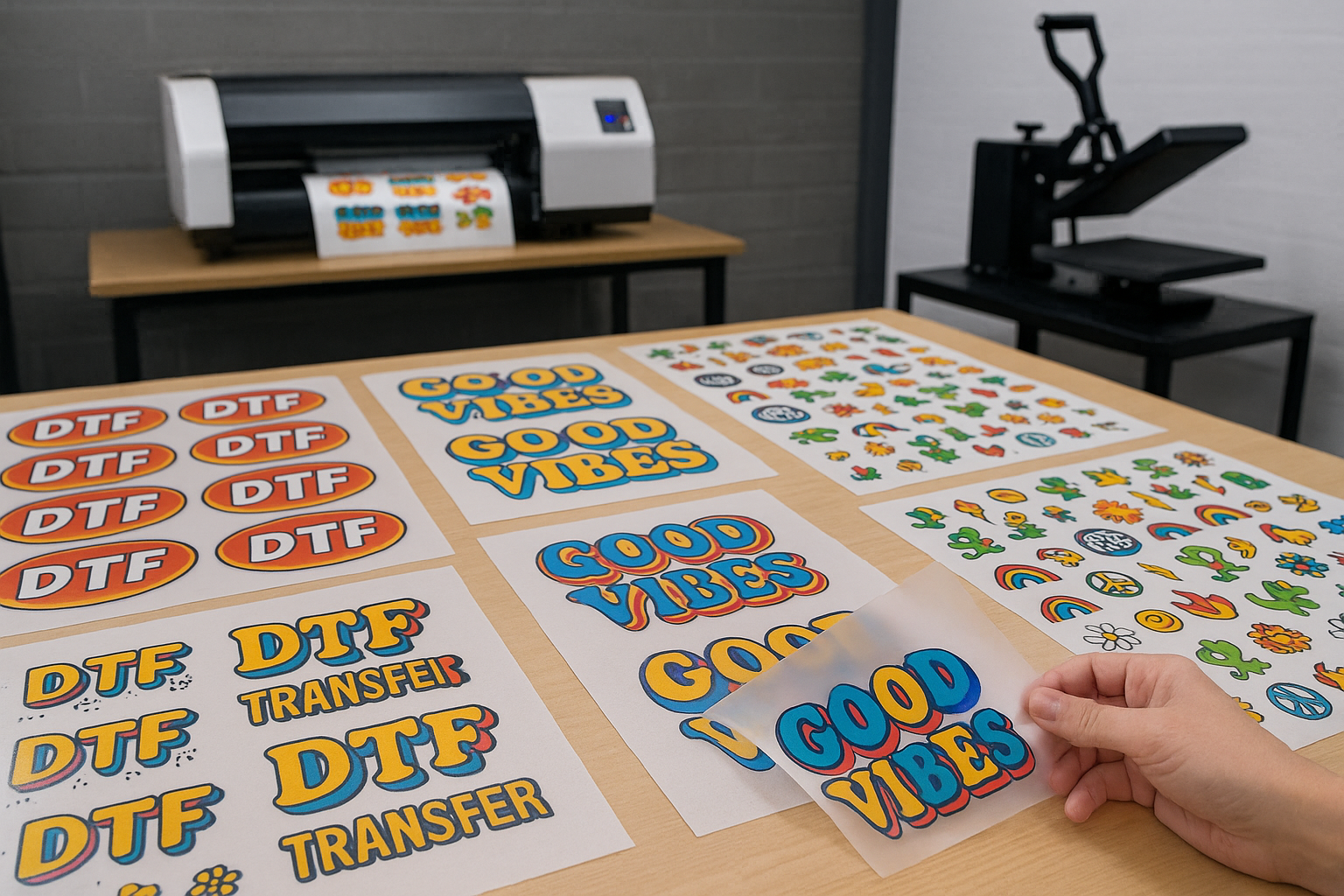DTF Transfers and Gang Sheets
