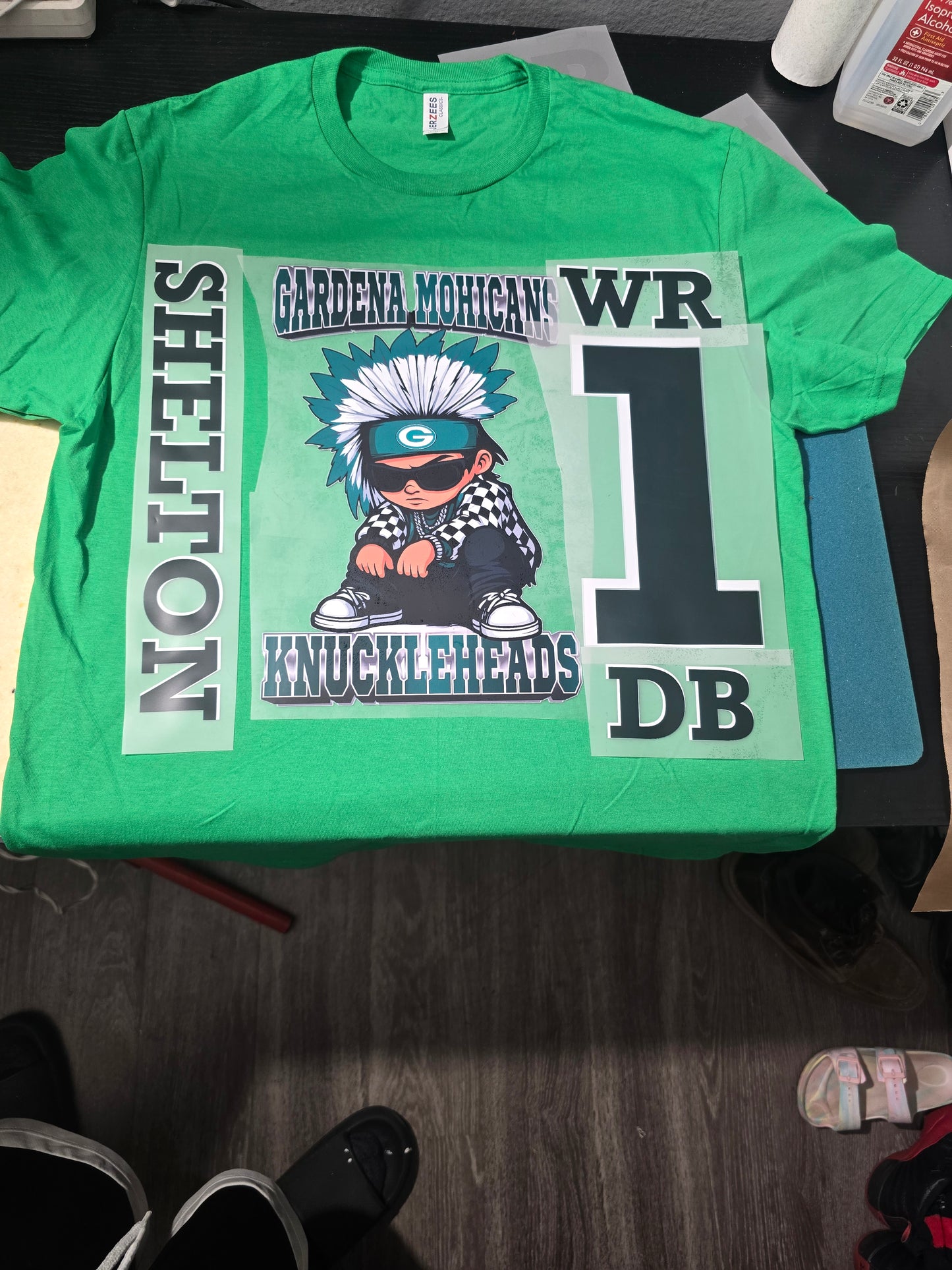 Custom Shirt Front Design Only