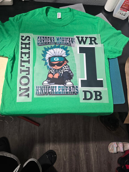 Custom Shirt Front Design Only