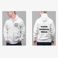 Custom Hoodies Front and Back Design