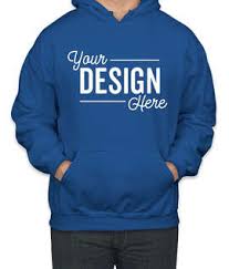 Custom Hoodies Front or Back Logo Design