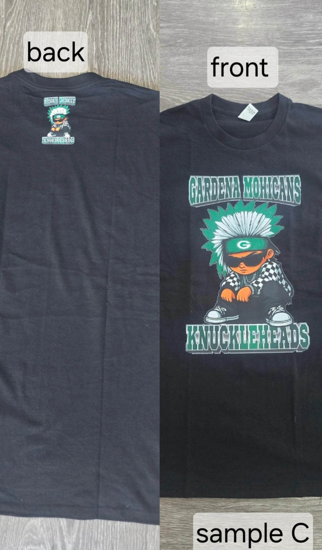 Custom Shirt Front Design Only