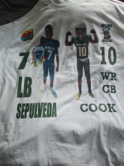 Custom Shirt Front Design Only