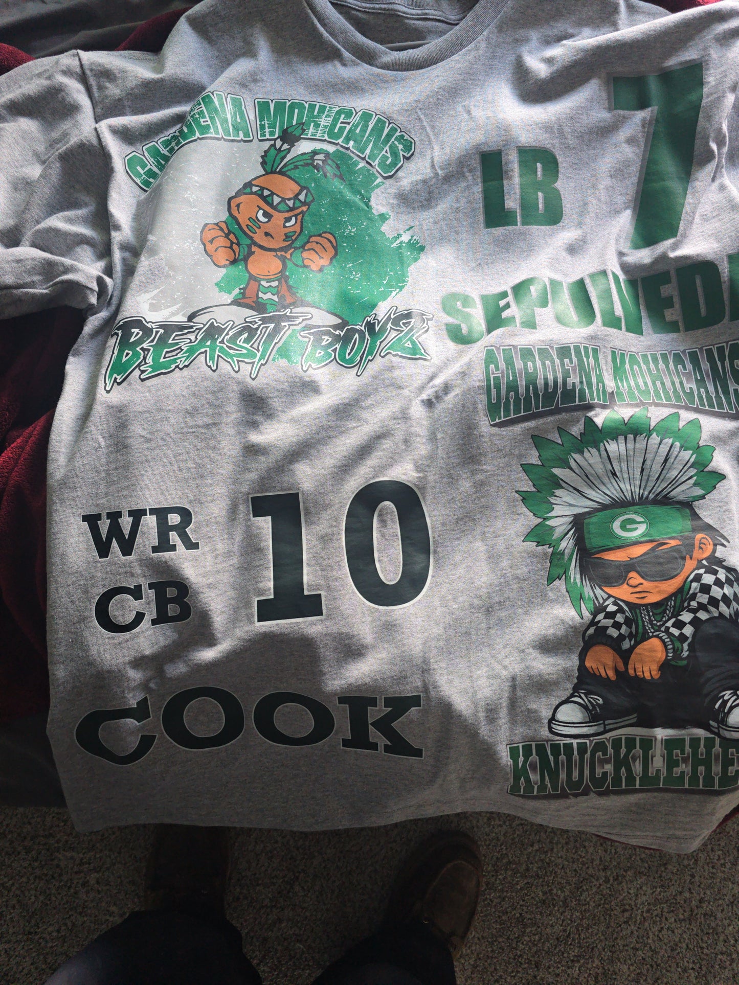 Custom Shirt Front Design Only